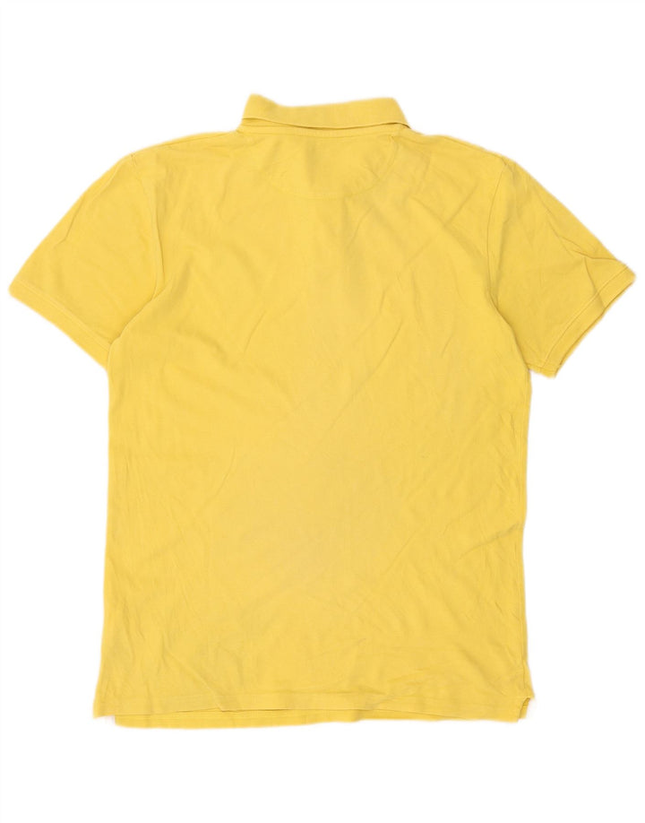 Timberland Herren Slim Fit Poloshirt mittelgelbe Baumwolle