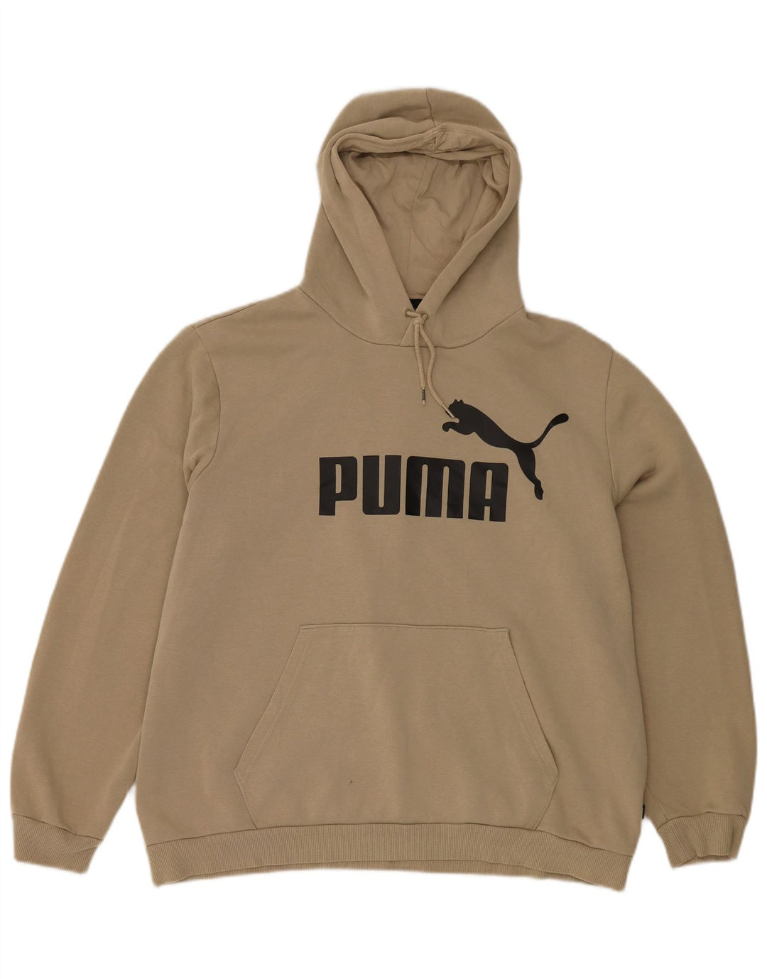 PUMA Herren Graphic Hoodie Pullover XL Beige Baumwolle
