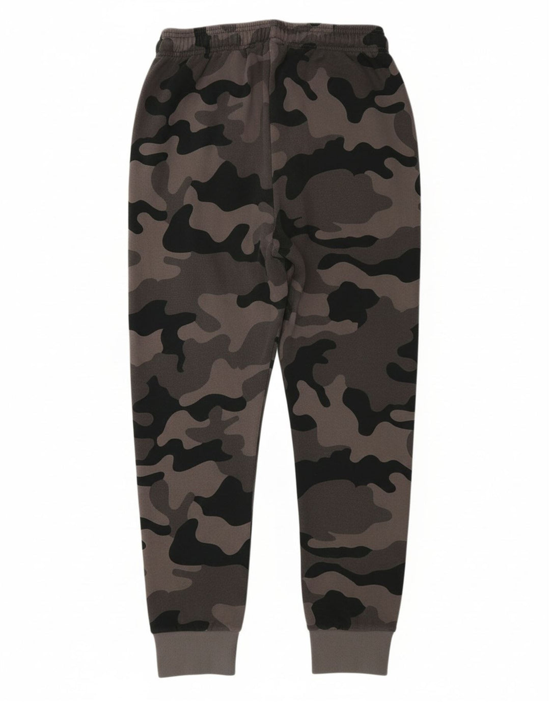 CHAMPION Mens Graphic Tracksuit Trousers Joggers Small Grey Camouflage