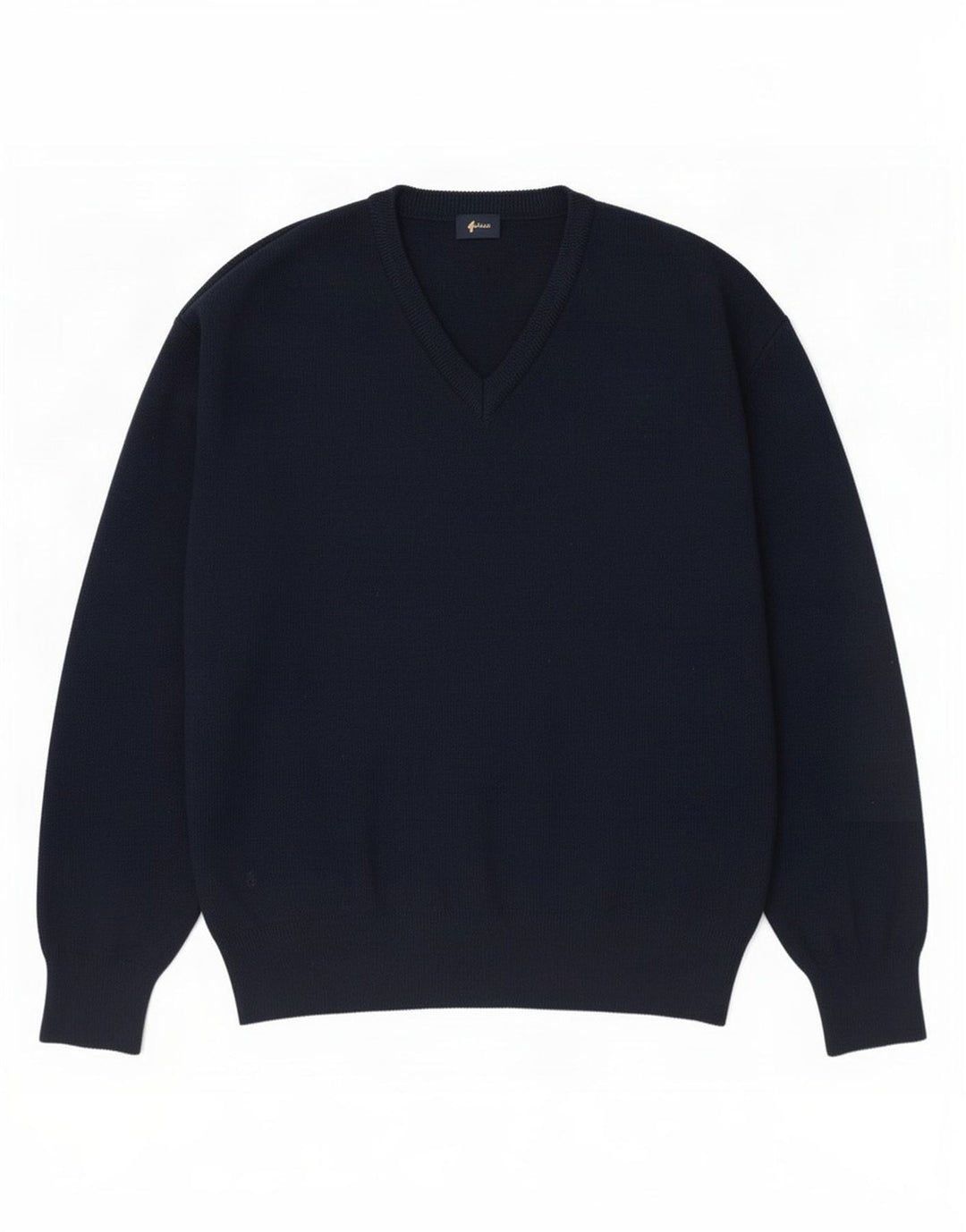 Gabicci Herren-Pullover mit V-Ausschnitt, 2XL, marineblaue Wolle