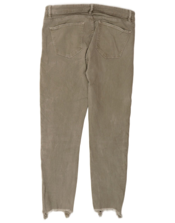 Zara Damen Slim Jeans EU 40 Medium W30 L26 Grau