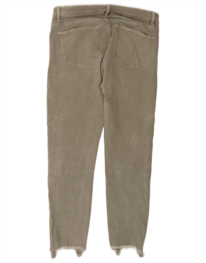 Zara Damen Slim Jeans EU 40 Medium W30 L26 Grau