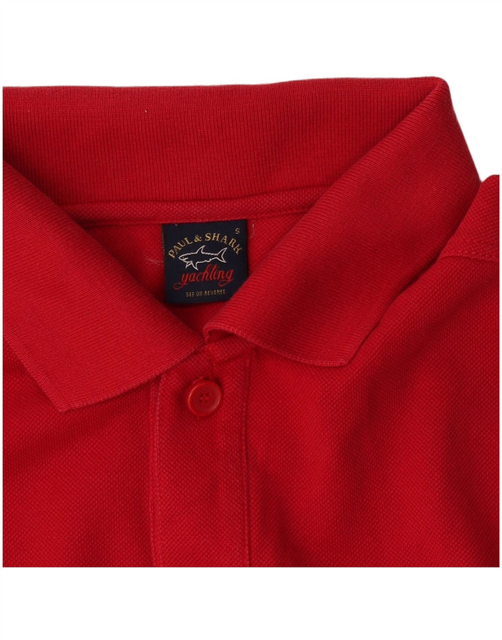 Paul & Shark Herren Yachting Poloshirt Small Rot