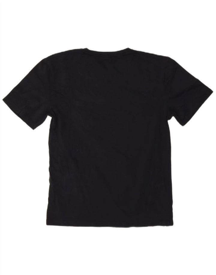 Zara Herren T-Shirt Top Large Marineblau