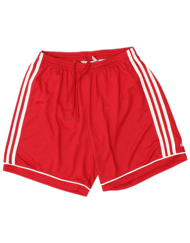 Adidas Herren Climalite Sport Shorts Mittelrotes Polyester
