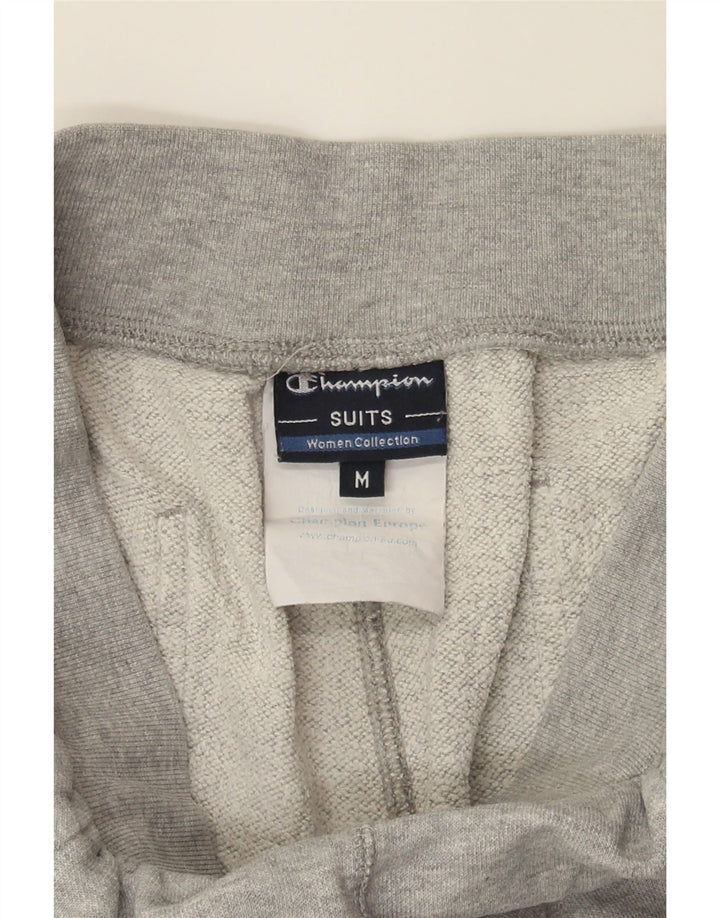 CHAMPION Womens Tracksuit Trousers Joggers UK 12 Medium Grey Cotton Vintage Champion and Second-Hand Champion from Messina Hembry 