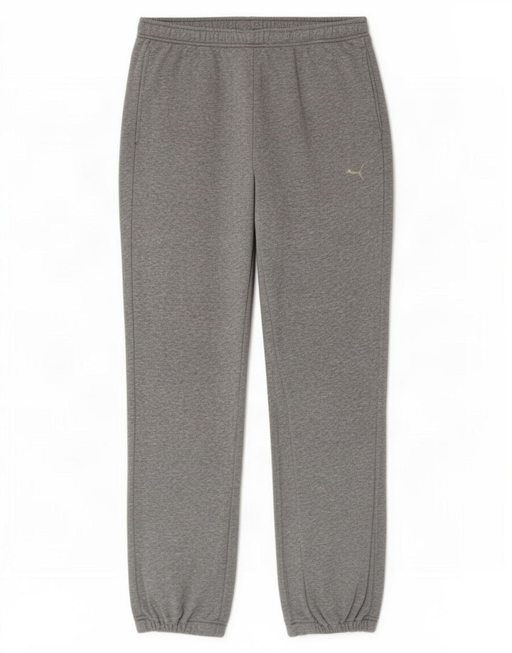 Puma Herren-Trainingshose, Jogginghose, Größe L, Grau