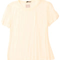 Calvin Klein Jeans Damen Bluse Top UK 10 Small Off White