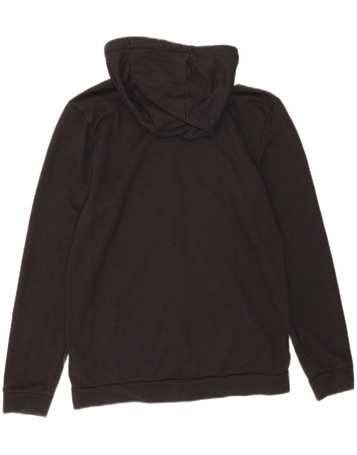 Nike Herren Dri Fit Zip Hoodie Pullover Small Schwarz Polyester