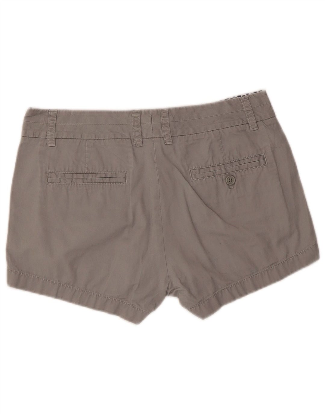 J. Crew Damen Chinoshorts W30 mittelgraue Baumwolle