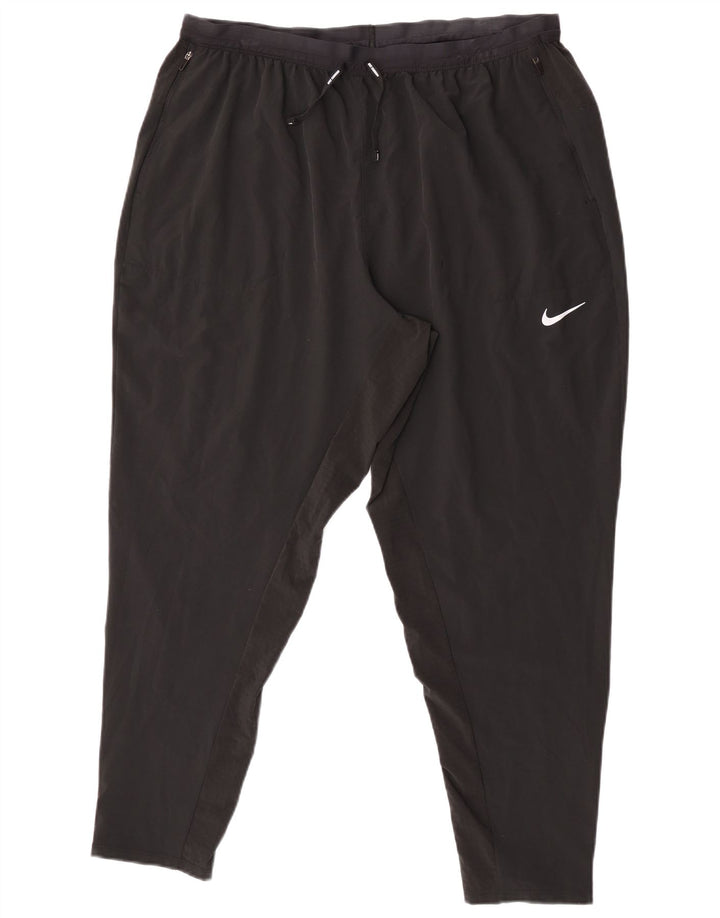 Nike Herren-Trainingshose 2XL, schwarzes Polyester