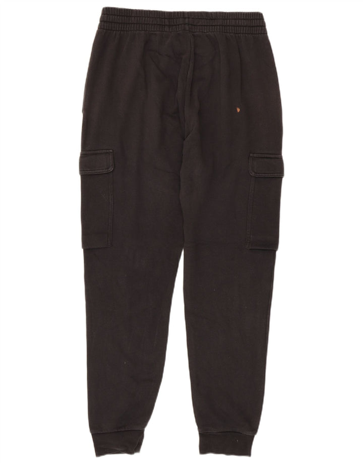 Adidas Herren Cargo-Trainingshose, Jogginghose, mittelschwarz, Baumwolle