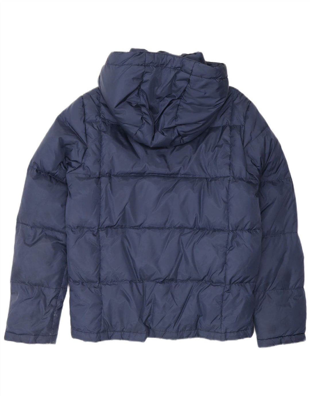 KAPPA Wattierte Herrenjacke mit Kapuze, UK 38, mittelmarineblau, Polyamid