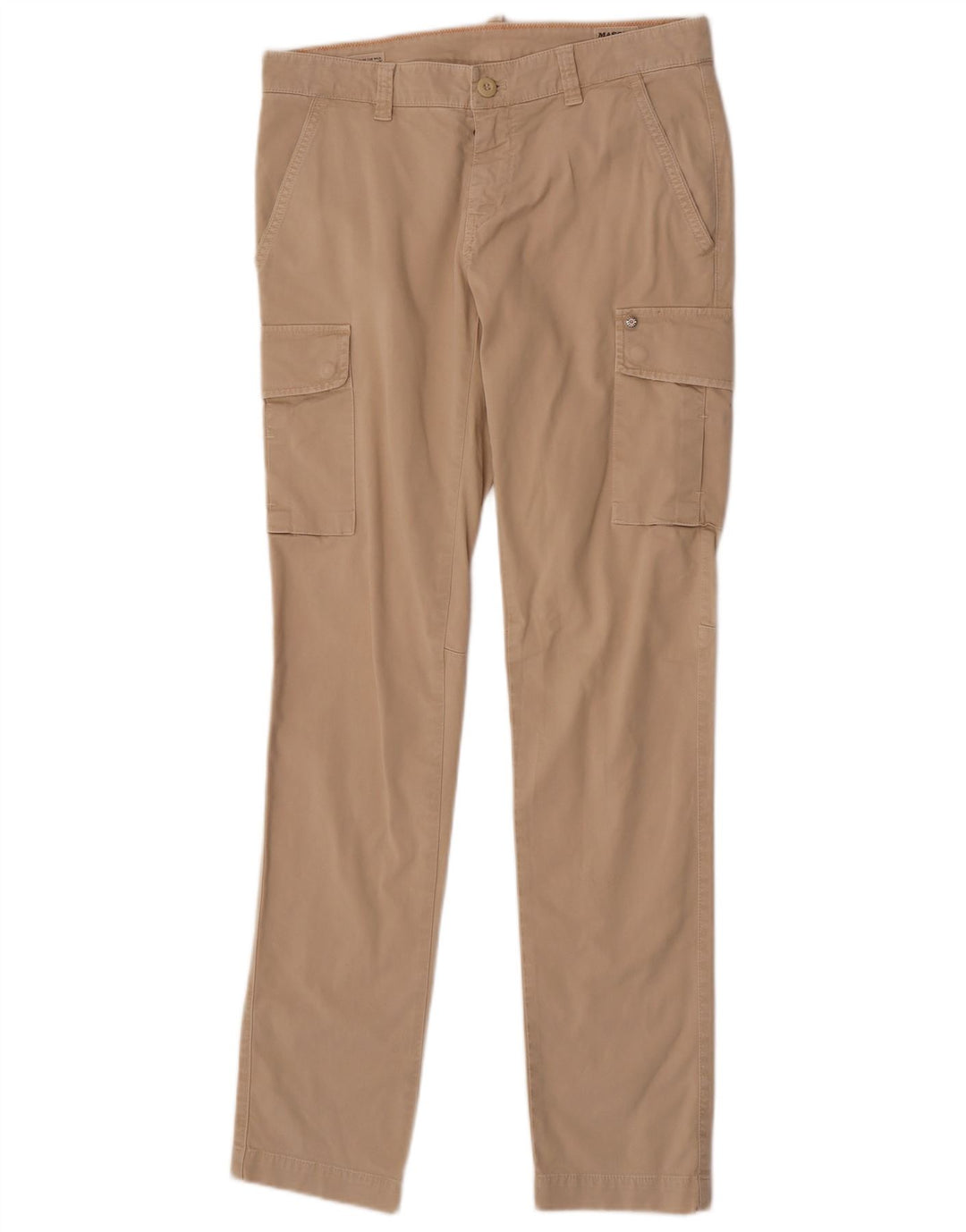 Mason's Herren Slim Cargohose W31 L34 Beige Baumwolle