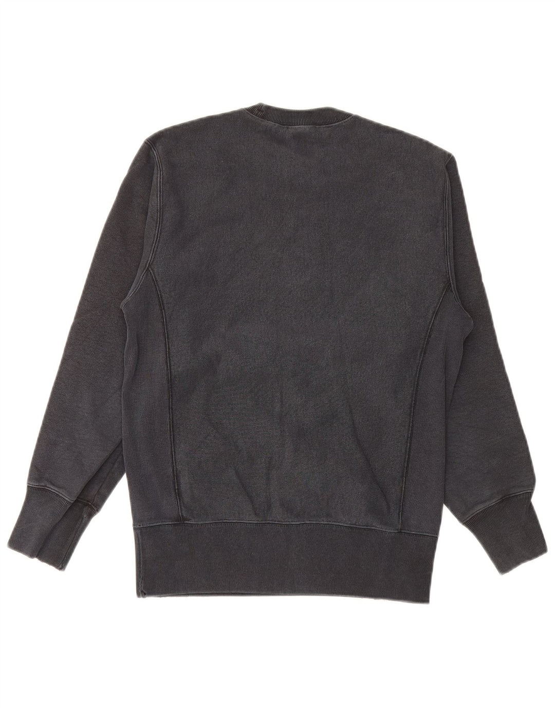 Champion Herren-Sweatshirt-Pullover aus mittelschwarzer Baumwolle