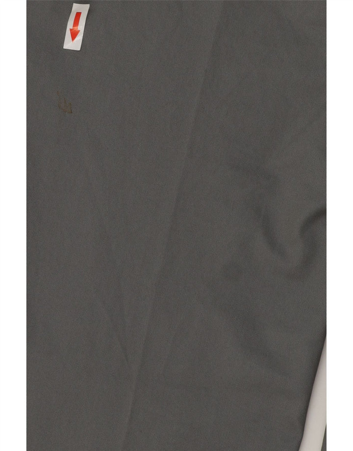 Gerade Herren-Anzughose von Marks & Spencer, W32, L29, graue Baumwolle