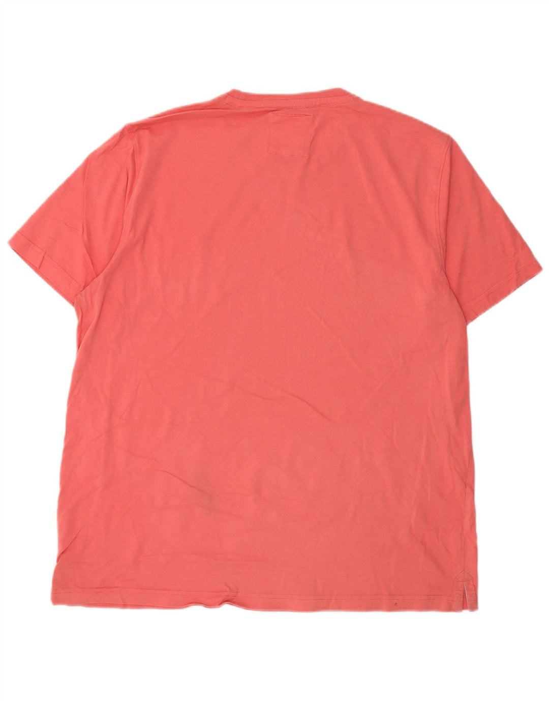 J. Crew Herren T-Shirt Top 2XL Rosa Baumwolle