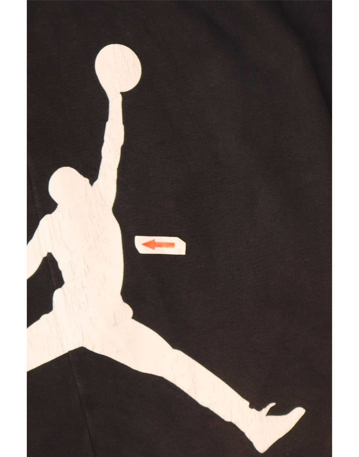 Jordan Herren Graphic Sport Shorts Mittelschwarze Baumwolle