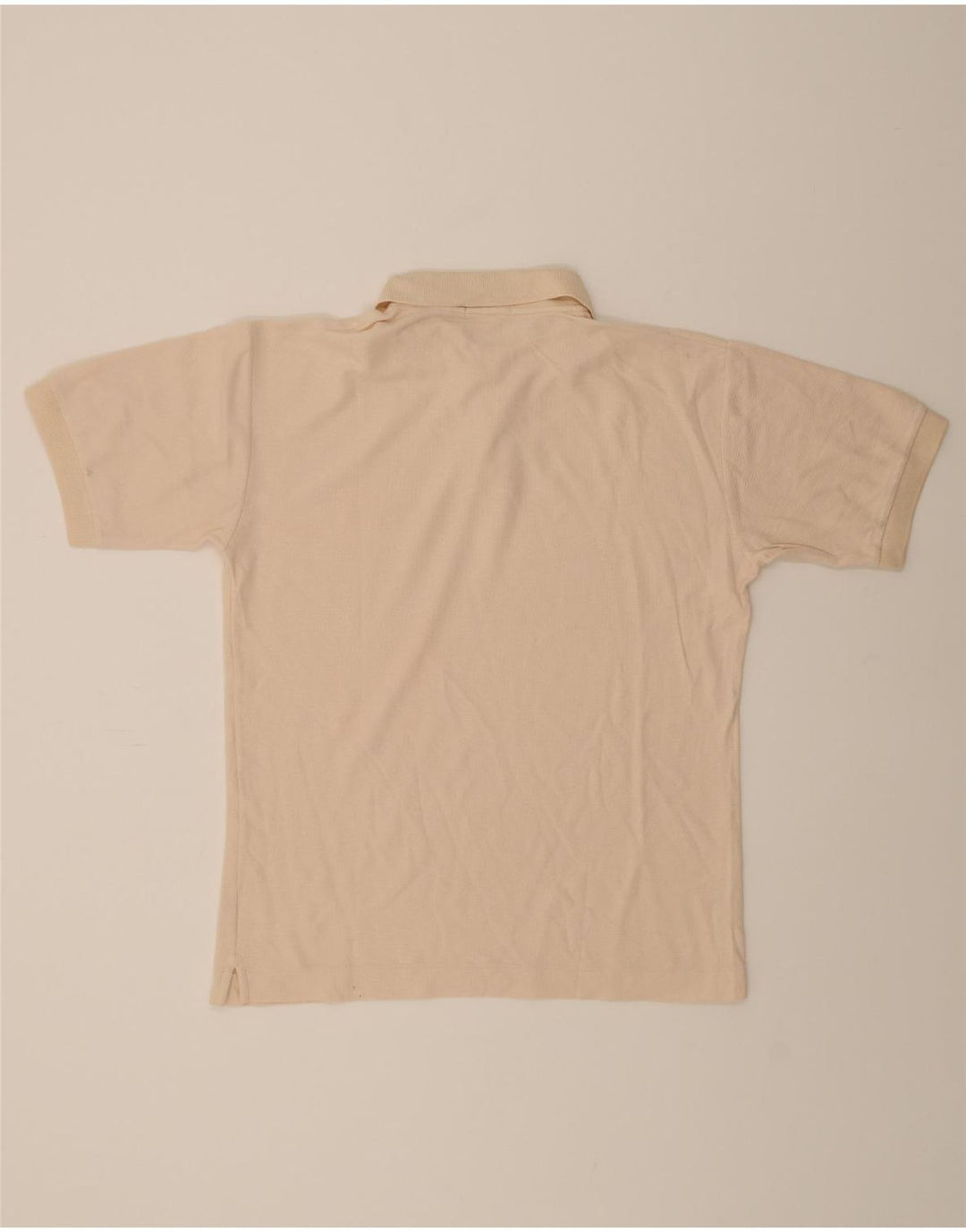 FILA Mens Polo Shirt IT 48 Medium Beige Cotton Vintage Fila and Second-Hand Fila from Messina Hembry 