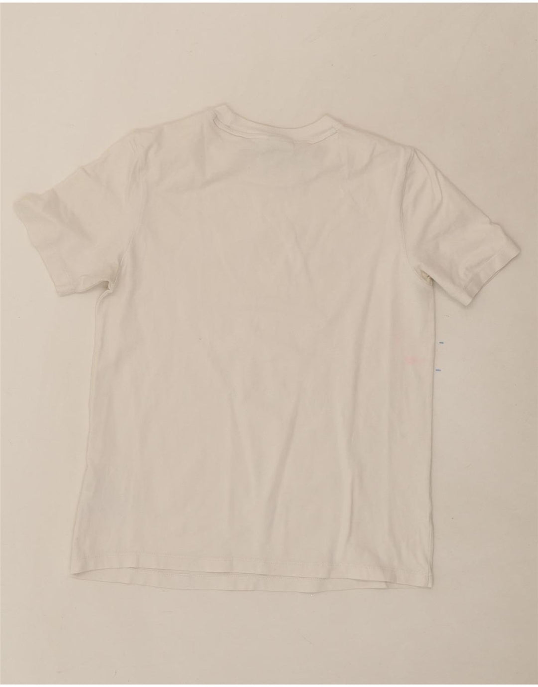ADIDAS Womens Graphic T-Shirt Top UK 12 Medium White Cotton Vintage Adidas and Second-Hand Adidas from Messina Hembry 