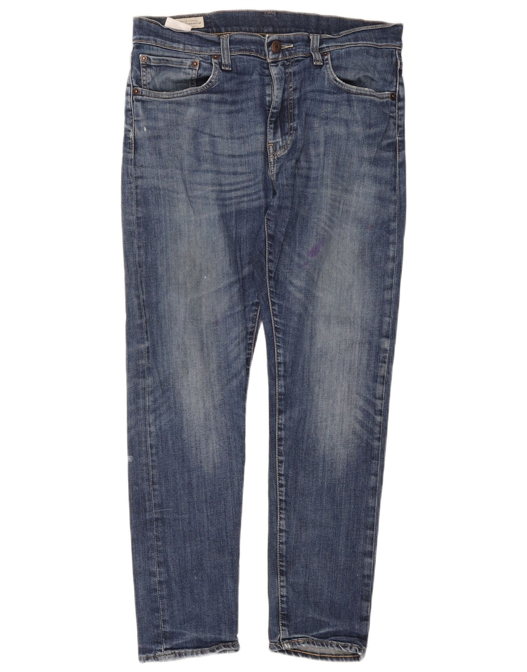 Levi's Herren 512 Slim Tapered Jeans W33 L30 Blaue Baumwolle