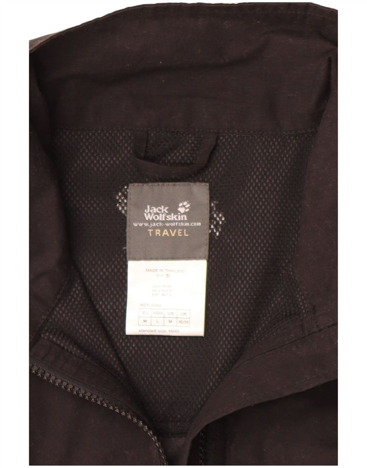Jack Wolfskin Herren ärmellose Trainingsoberjacke UK 36/38 Medium Schwarz