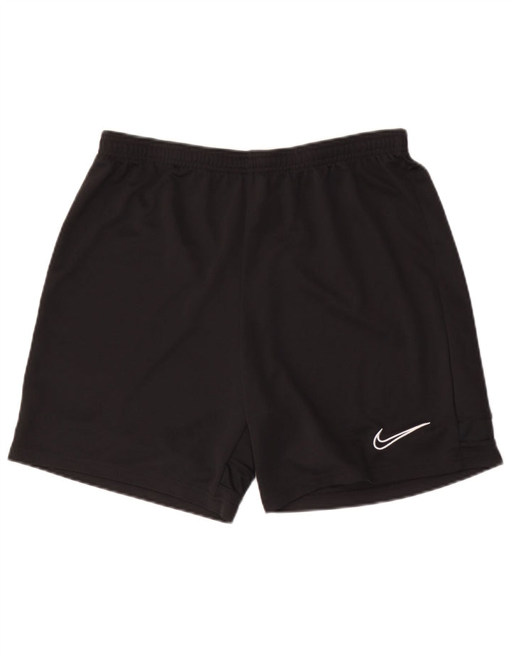 Nike Herren Dri Fit Sportshorts, groß, aus schwarzem Polyester