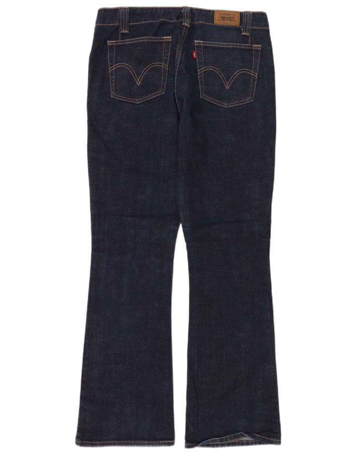 Levi's Damen 525 Bootcut Jeans US 10 Medium W32 L32 Marineblau Baumwolle