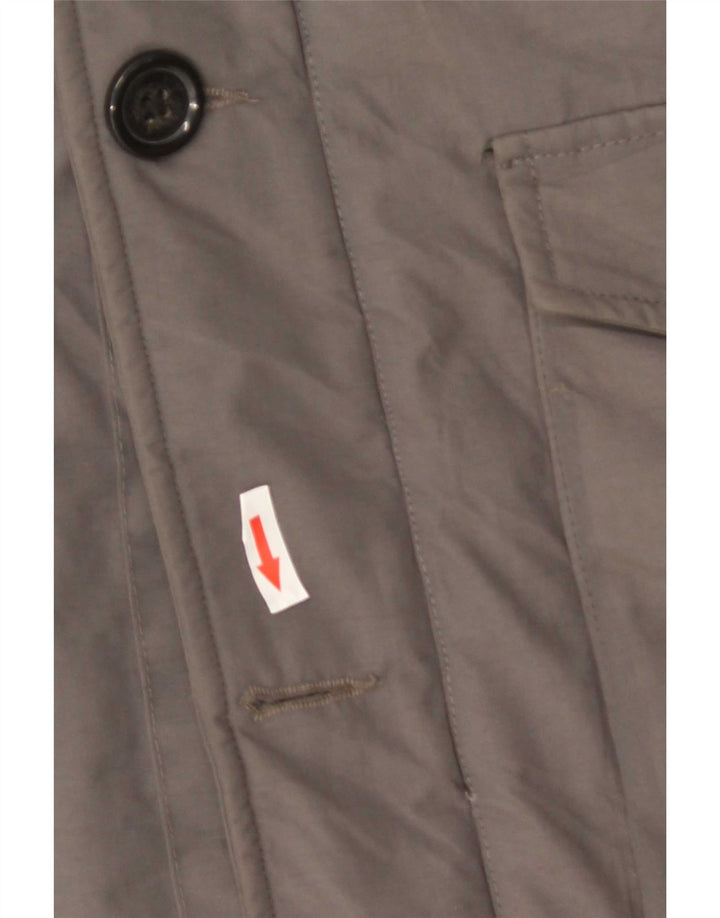 Refrigiwear Herren-Parka mit Kapuze, UK 46, 3XL, Grau