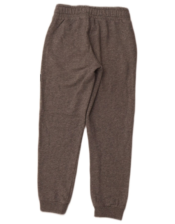 PUMA Mädchen Graphic Trainingshose Jogger 9–10 Jahre Grau