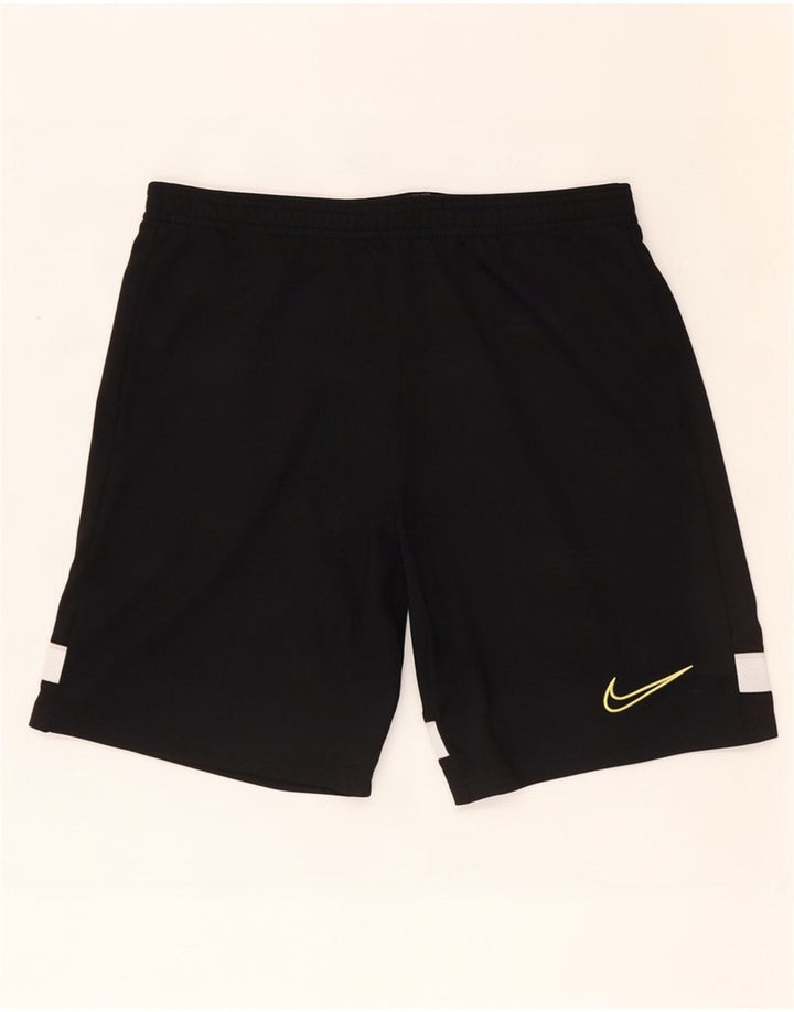 Nike Herren Dri Fit Sportshorts, Größe S, Schwarz, Farbblock-Polyester