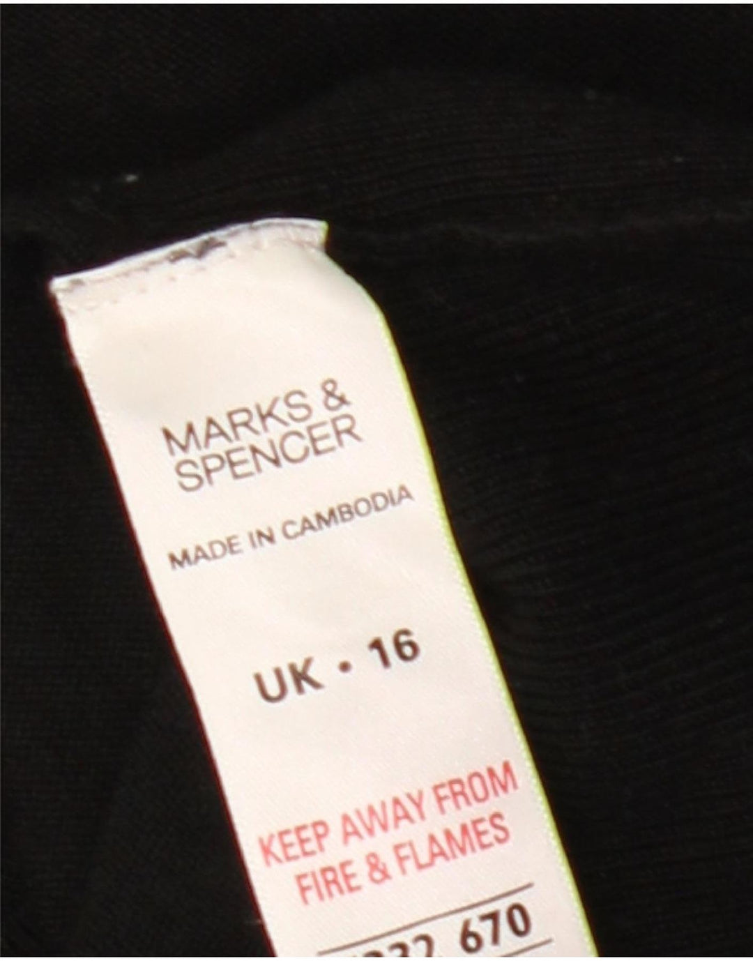 Marks & Spencer Damen-Cardigan-Pullover UK 16 Große schwarze Viskose