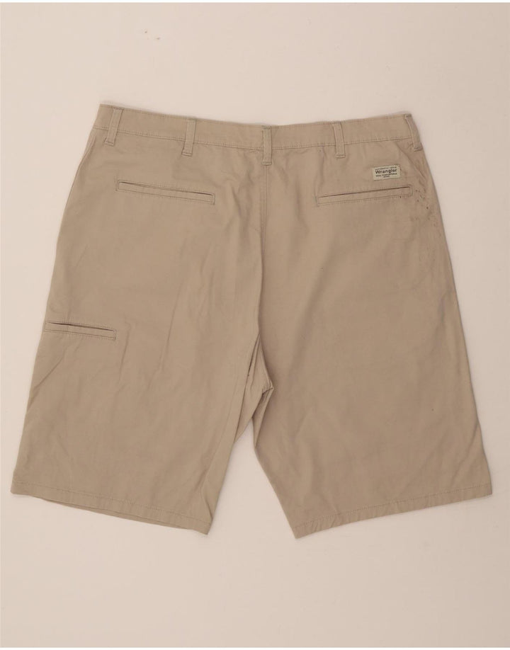 WRANGLER Mens Cargo Shorts W38 XL Beige Cotton Vintage Wrangler and Second-Hand Wrangler from Messina Hembry 