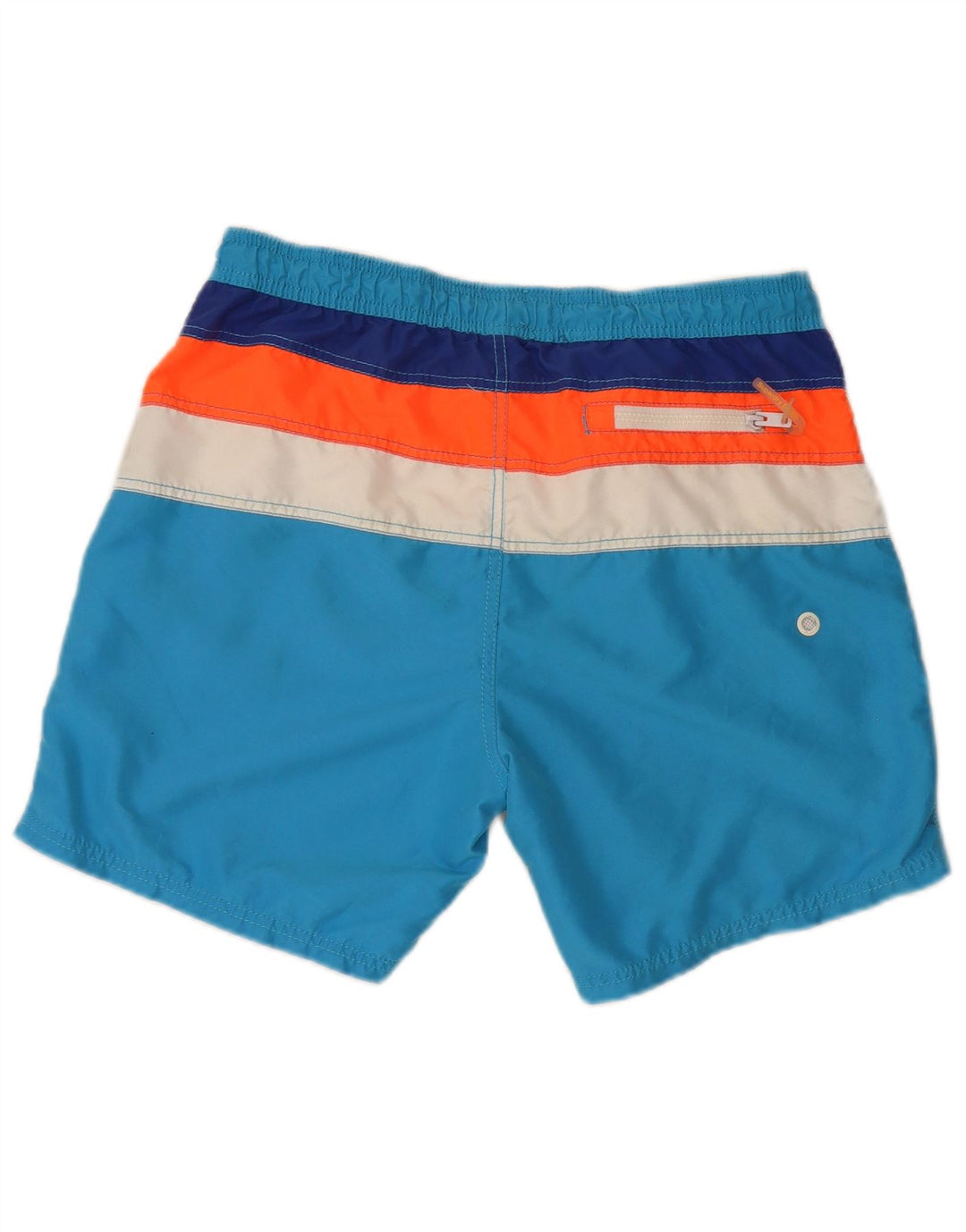 Superdry Herren Graphic Regular Badeshorts, Größe L, Blau, Farbblock