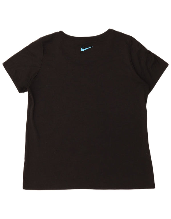 Nike Herren Dri Fit Graphic T-Shirt Top XL Schwarz