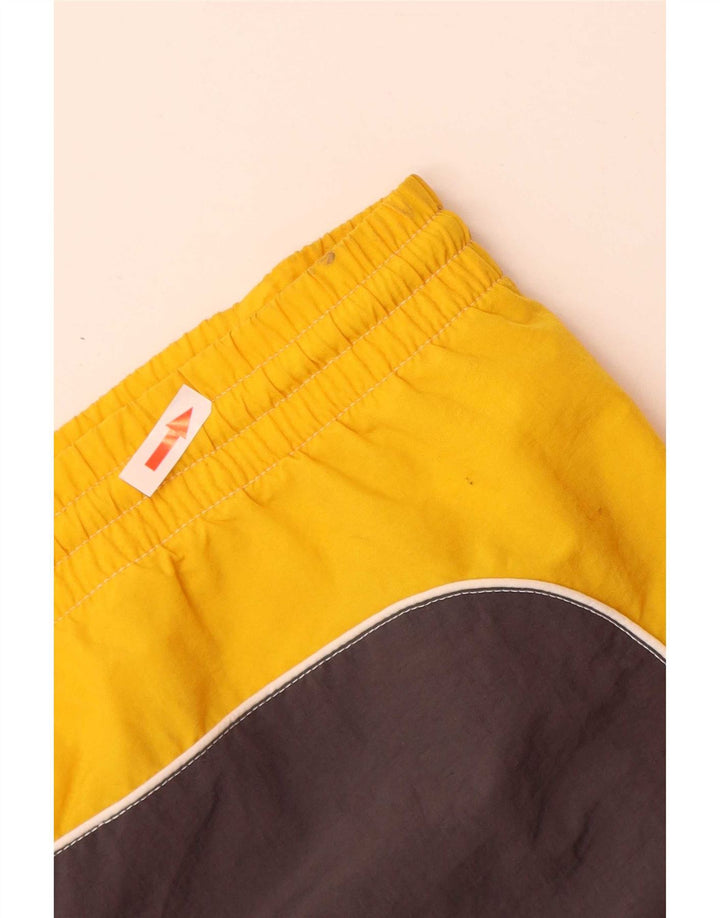 Fila Herren Badeshorts XL Gelb Colourblock Polyamid