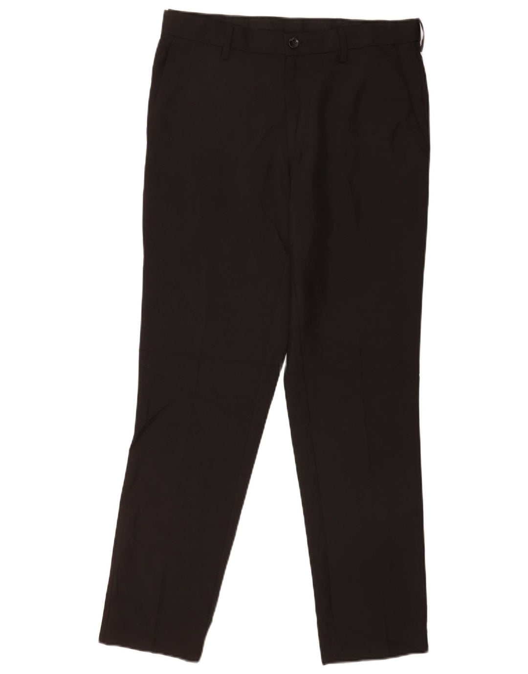 Marks & Spencer Herren Slim Fit Freizeithose W32 L31 Schwarz Polyester