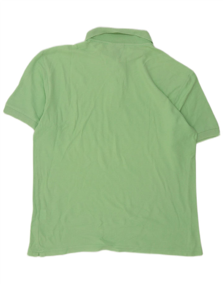 Diadora Herren-Poloshirt, große grüne Baumwolle