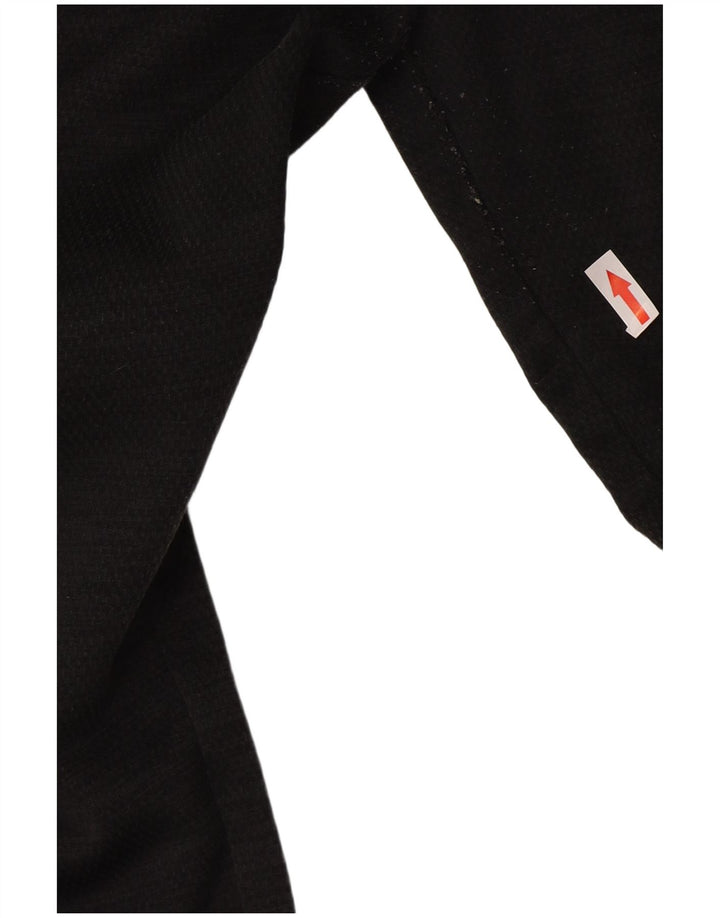 Adidas Damen Trainingshose Jogger UK 14 Medium Schwarz Polyester