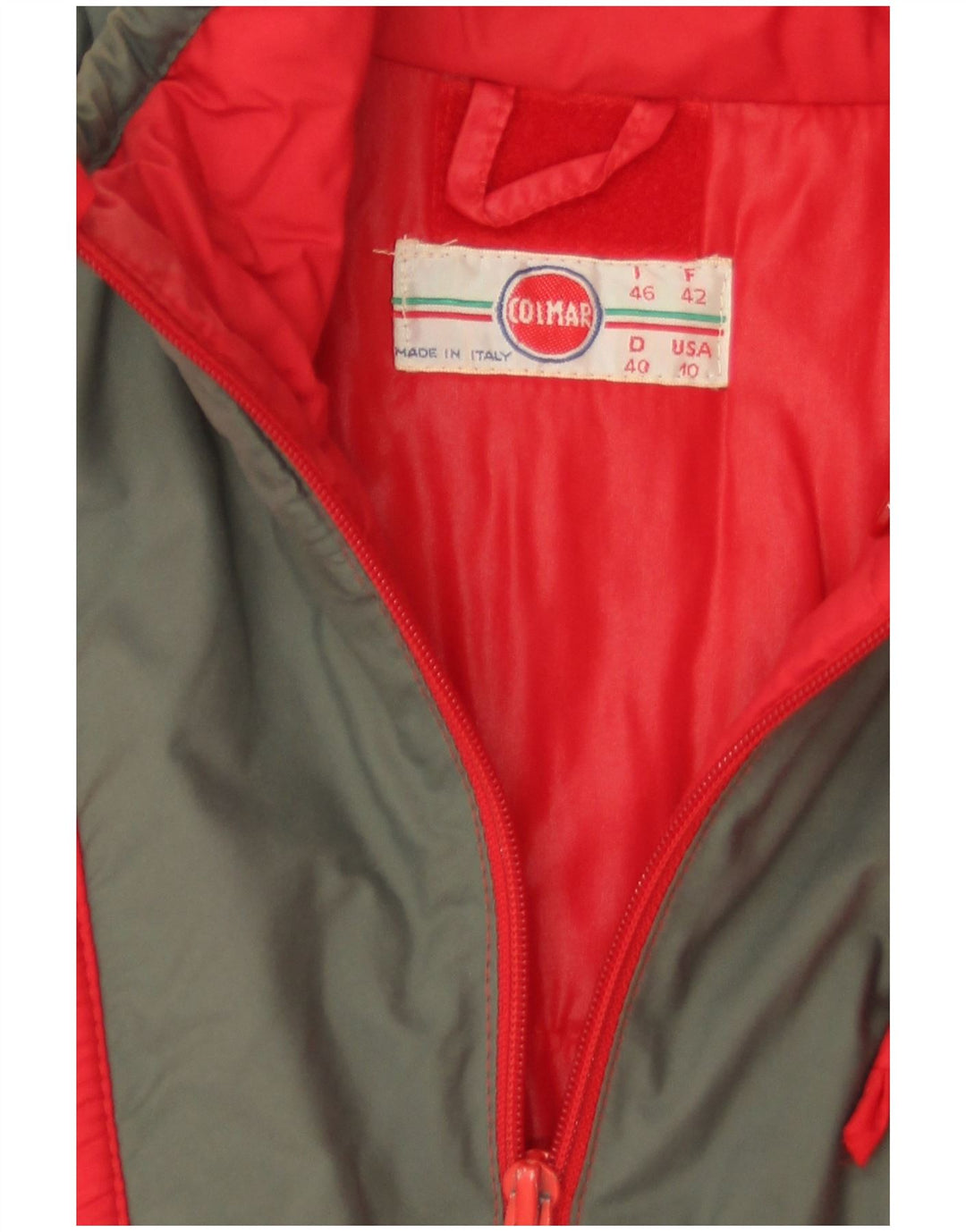 Colmar Damen Skijacke IT 46 Large Red Colourblock