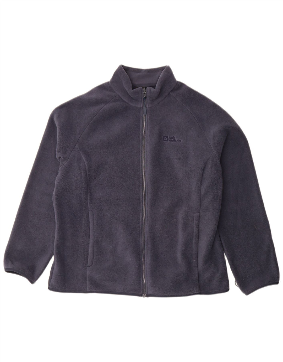 Jack Wolfskin Damen Fleecejacke UK 20 2XL Marineblau Polyester