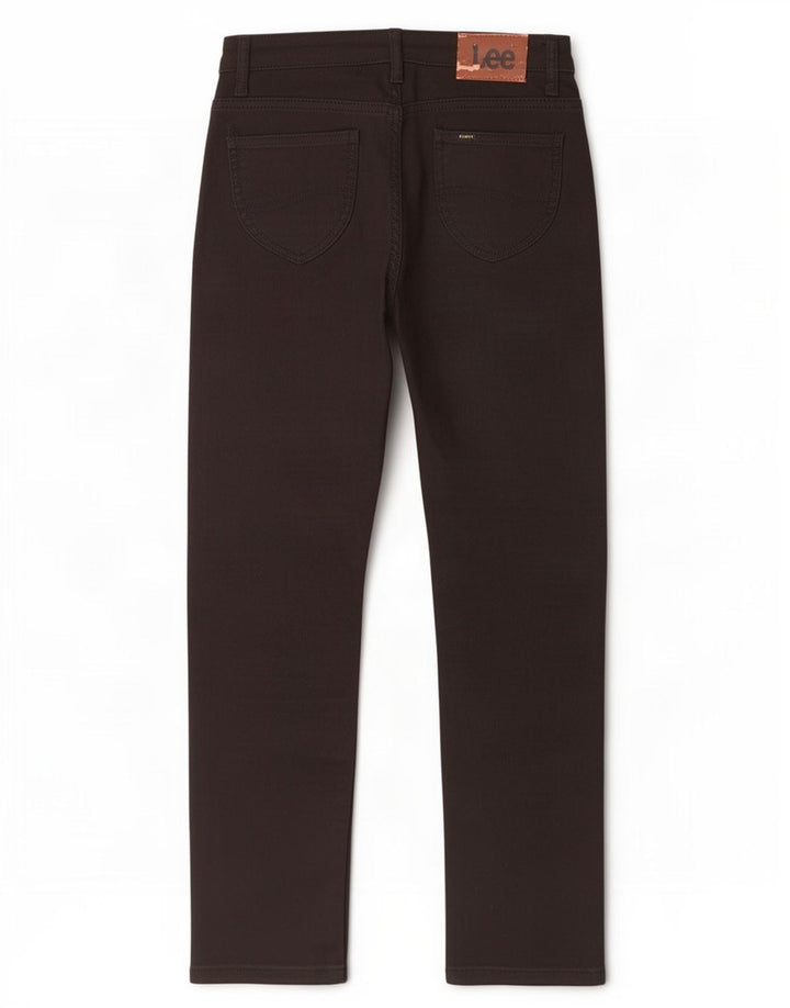 Lee Damen Slim Jeans W27 L29 Schwarze Baumwolle