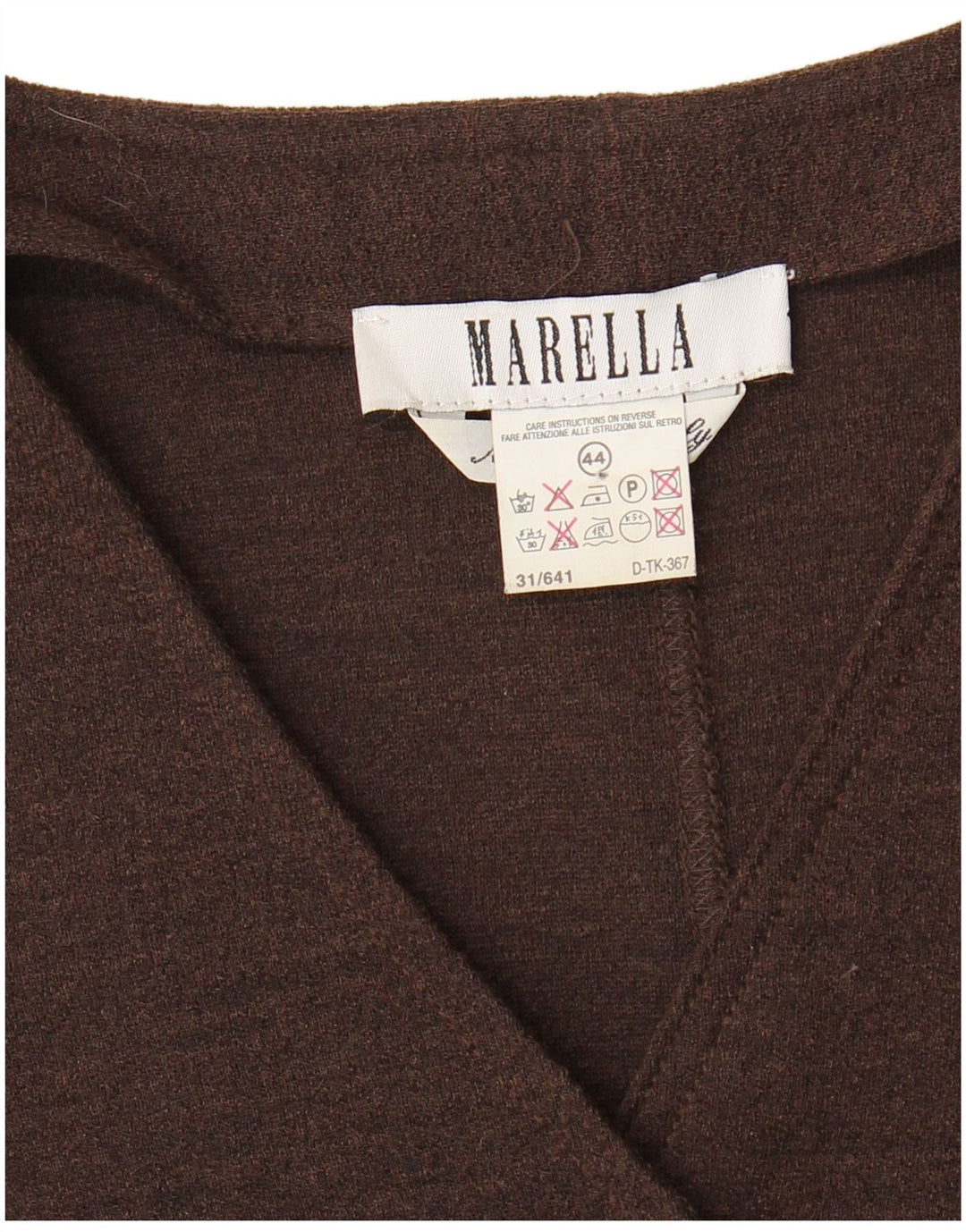 Marella Damen Pulloverkleid IT 44 Mittelbraun