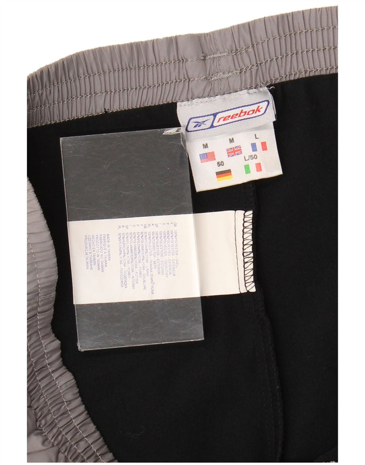 Reebok Herren Sportshorts mittelgraues Polyester