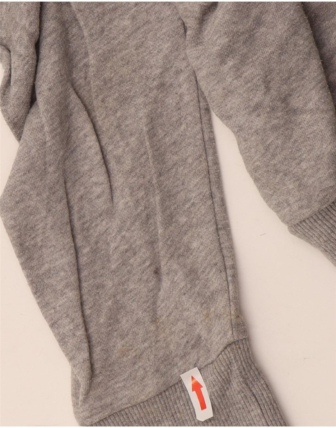 Reebok Damen Übergroßer Sweatshirt-Pullover UK 8/10 Small Graue Baumwolle