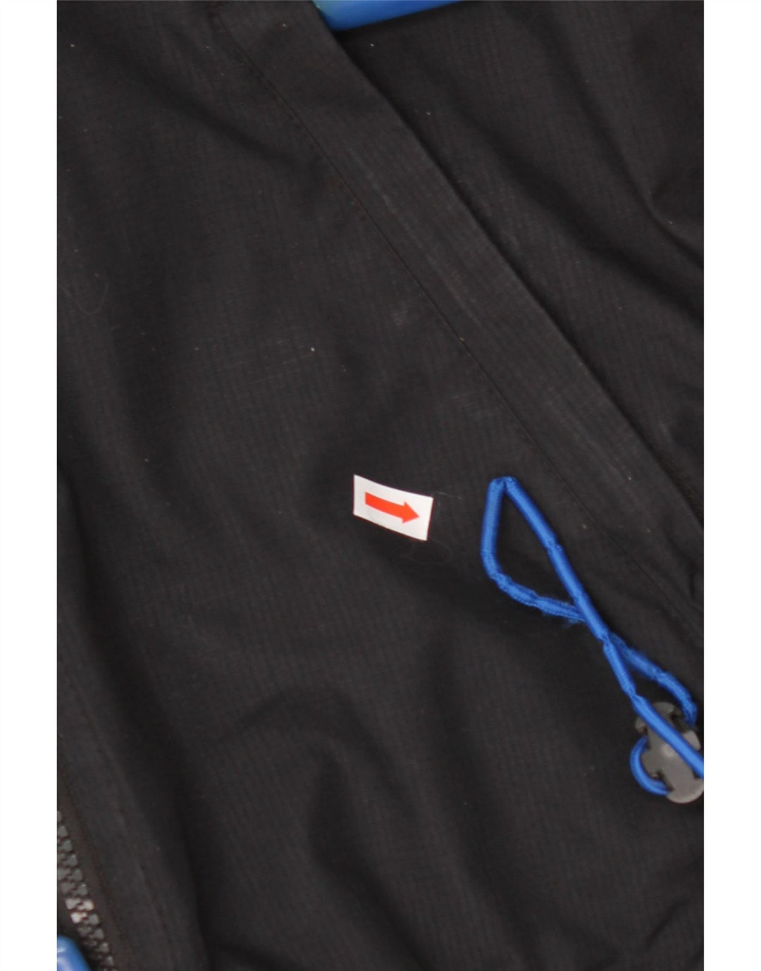 SUPERDRY Herren Windcheater Kapuzen-Windjacke UK 38 Medium Schwarz