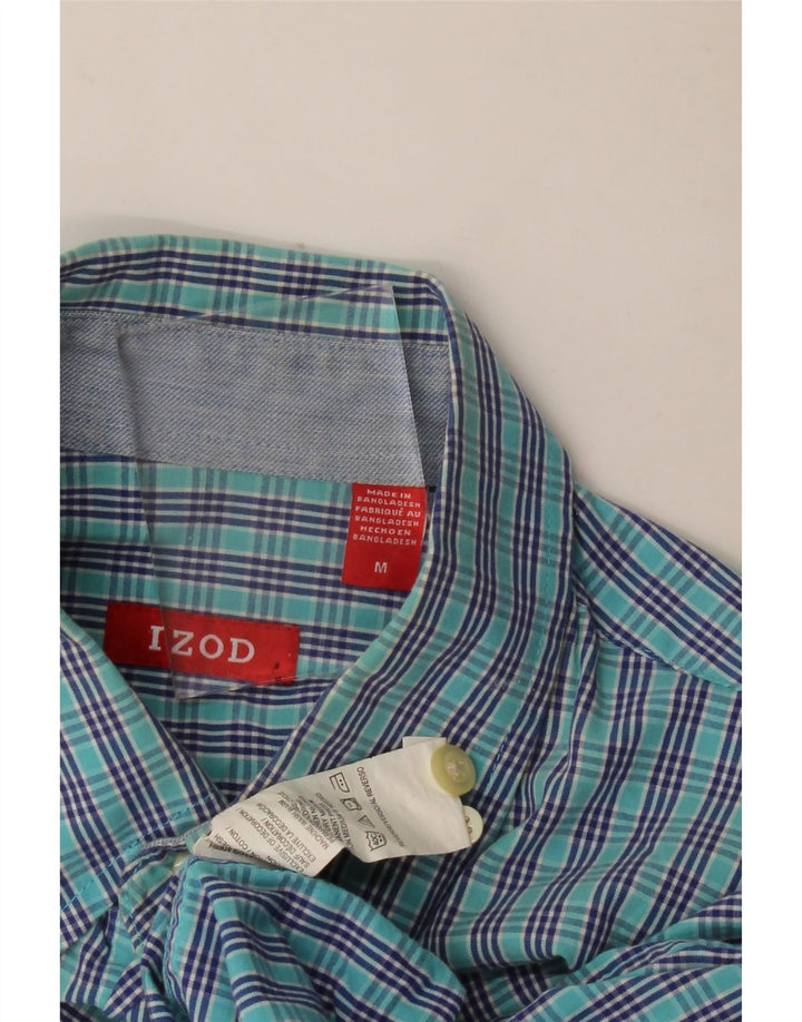 IZOD Herrenhemd Mittelblau kariert