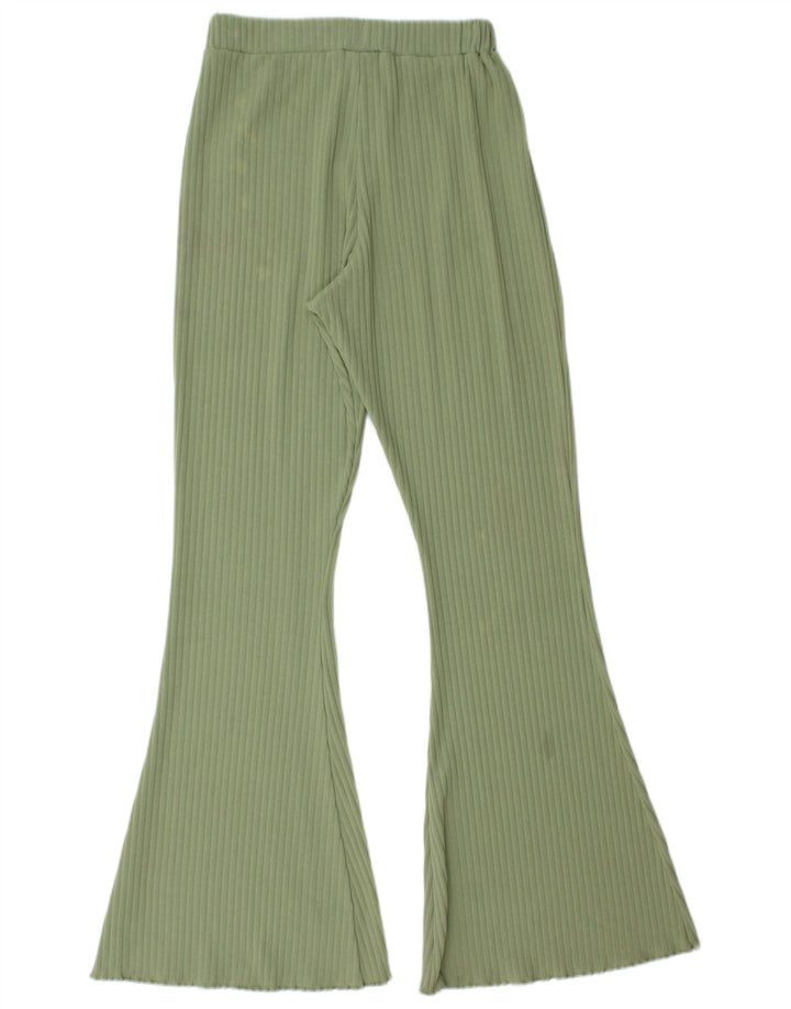 Nike Damen Flare-Trainingshose UK 12 Mittelgrün