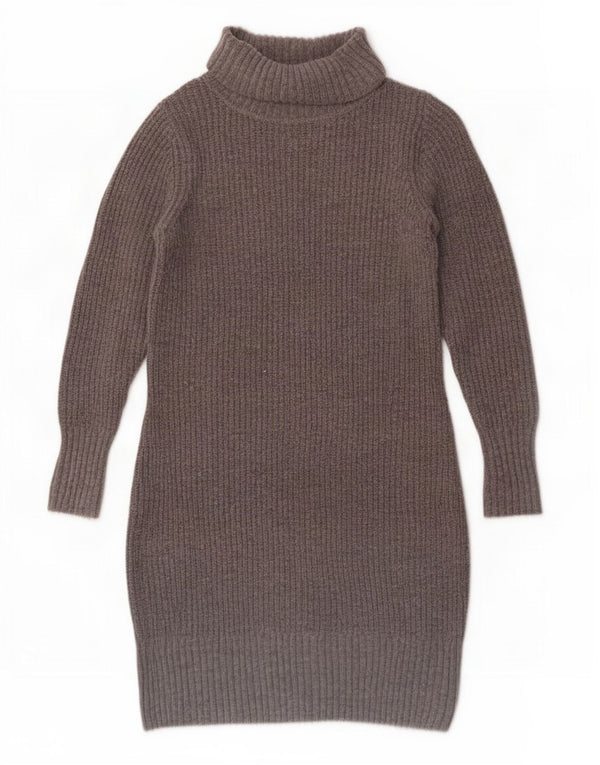 Boden Damen Pulloverkleid UK 12 Mittelgrau