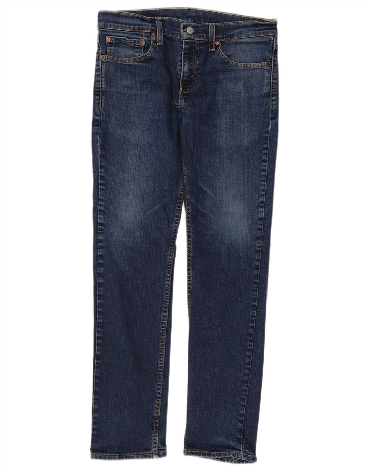 LEVI'S Herren 511 Slim Jeans W32 L29 Blaue Baumwolle